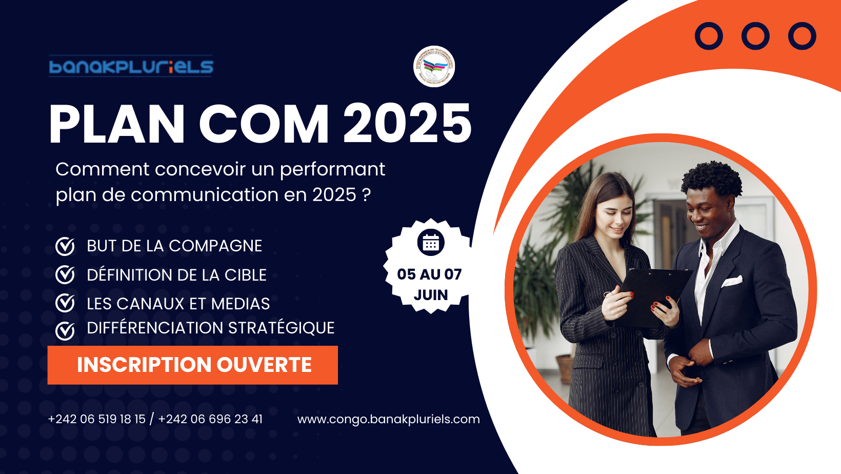 formation qualifiante - plan de communication 2025