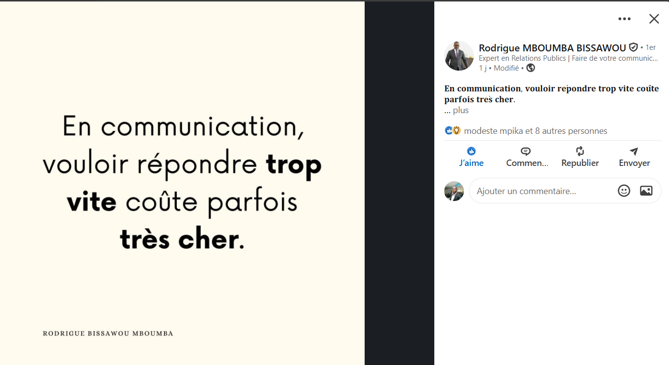 Relation publique en communication