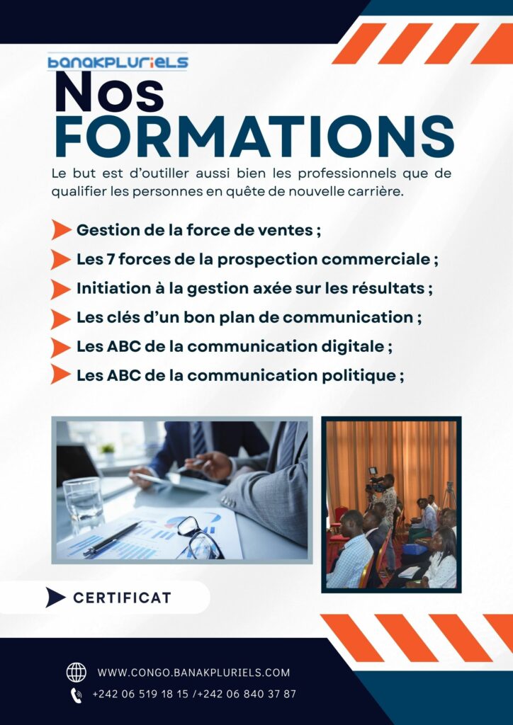 Monter en compétences au Congo - Formations du personnel d'entreprise
