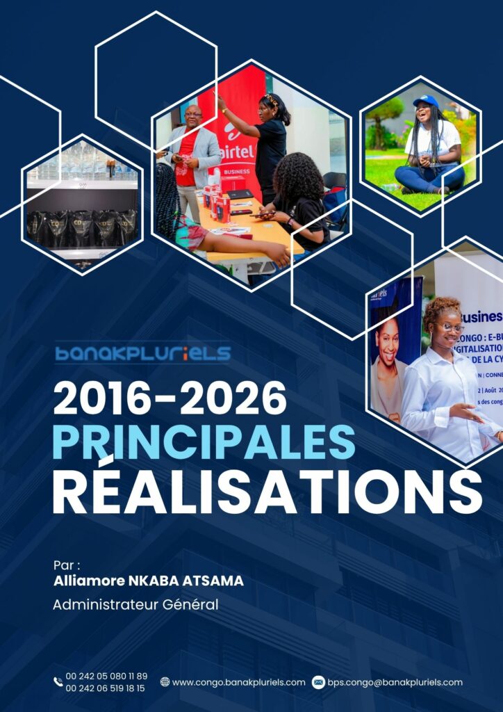 Dix ans d'expérience en marketing, communication, distribution et digitalisation au Congo