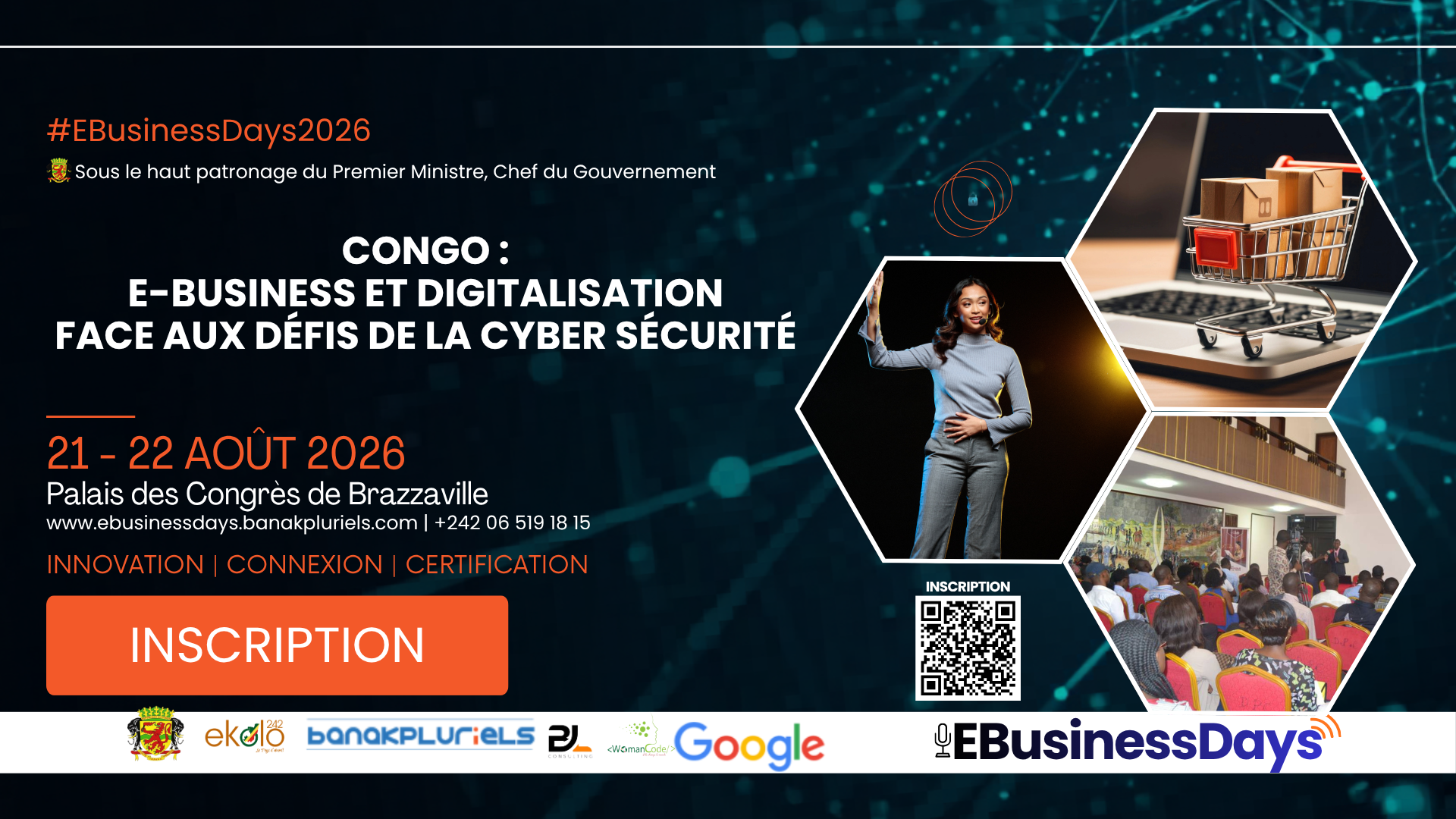 Conférences sur le #Ebusinessdays2026 du 21 au 22 aout 2026